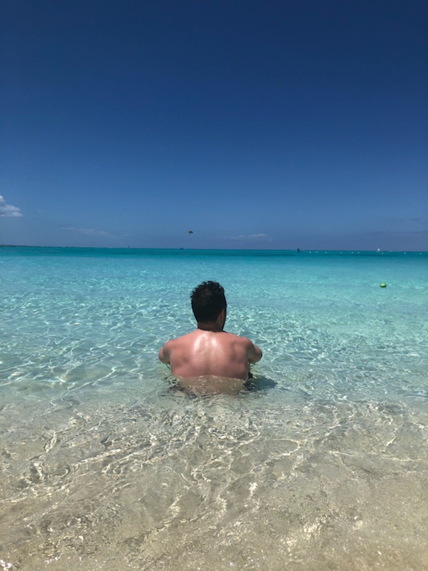turquoise blue water, sand, beach, paradise, Turks & Caicos